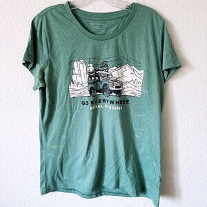Royal Robbins GO EVERYWHERE Graphic Fitted Women's T-Shirt L